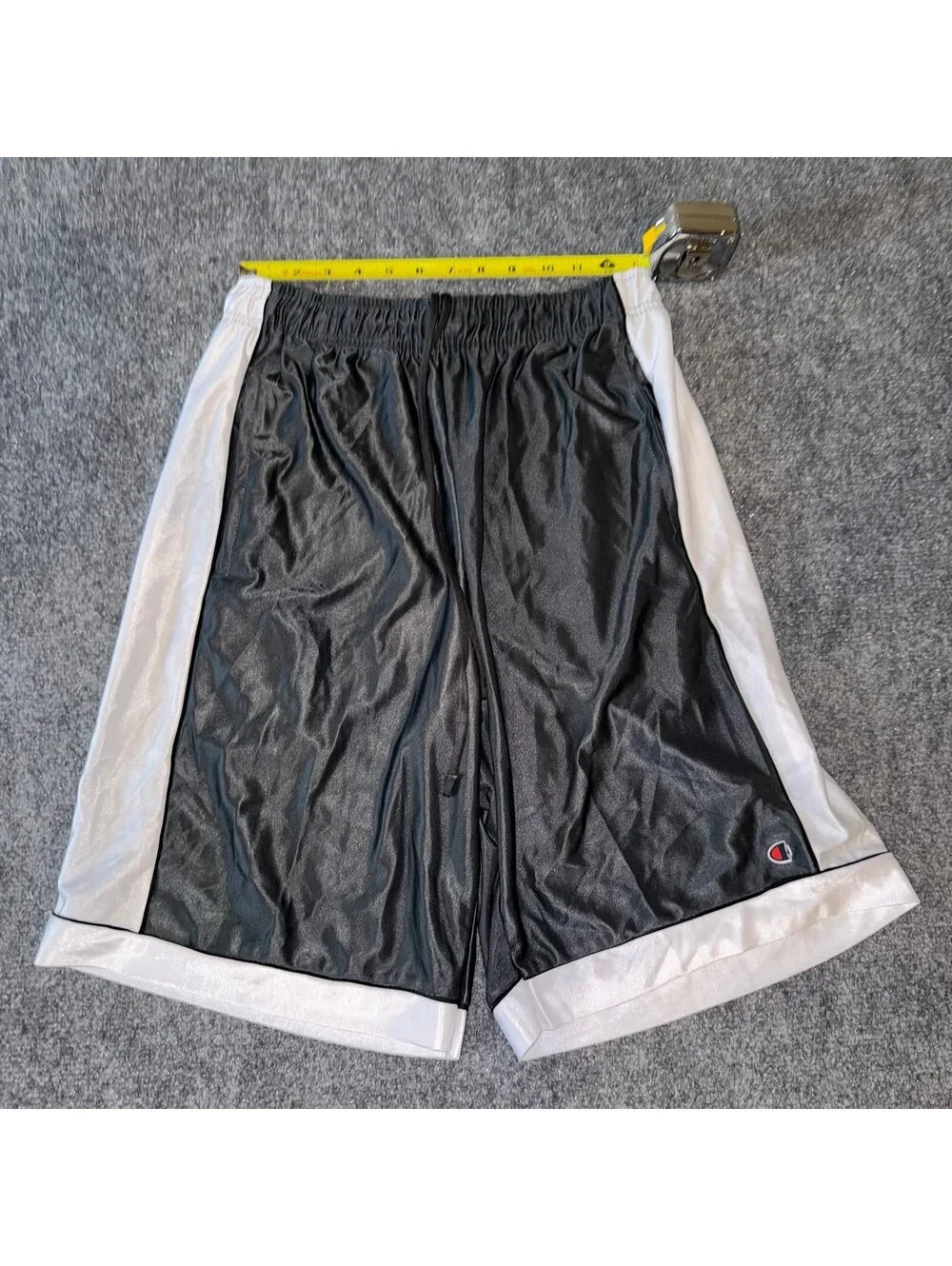 Champion Grail Baggy Dazzle Hoop Shorts Mens MD Vtg y2k 90s Rare